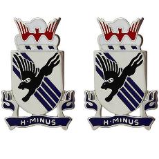 505th Infantry Regiment Unit Crest (H-Minus)
